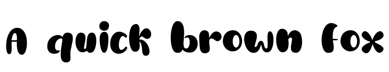 Preview of Cherry Cupcake Personal Use Regular font