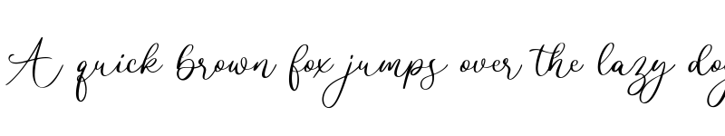 Preview of Cherylitta Regular font