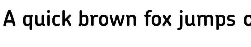 Preview of Chevin Pro DemiBold font