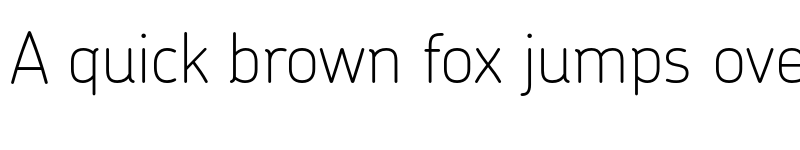 Preview of Chevin Pro Thin font