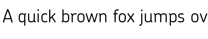 Preview of ChevinStd-Light ? font