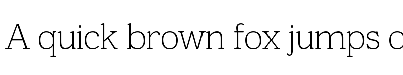 Preview of Chewie DEMO Thin font