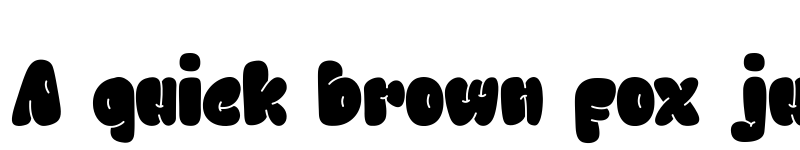 Preview of Chewy Inside Regular font