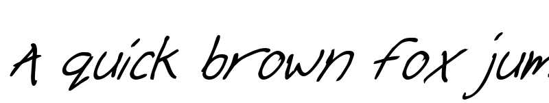 Preview of Cheyenne Hand Bold Italic Bold Italic font