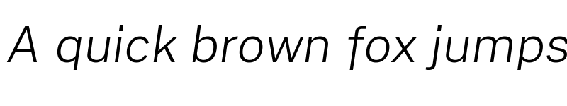 Preview of Cheyenne Sans ExtraLight Italic font