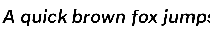 Preview of Cheyenne Sans SemiBold Italic font