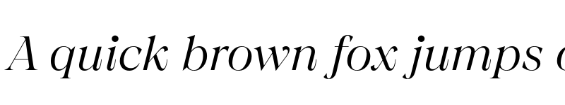 Preview of Chiaroscura TRIAL Light Italic font