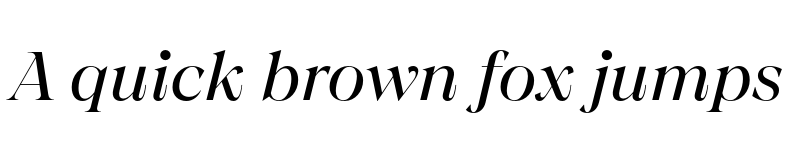 Preview of Chiaroscura TRIAL Regular Italic font
