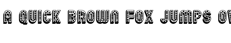 Preview of Chicago 3D Regular font