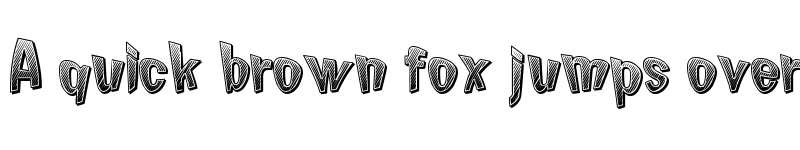 Preview of Chicken Butt Regular font