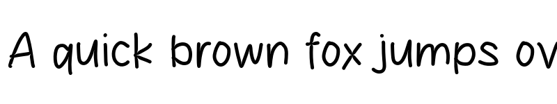 Preview of Chicken Dinner Regular font