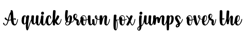 Preview of Chicken Turkey Regular font