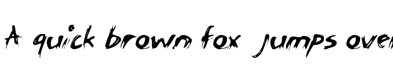 Preview of ChickenScratch AOE Regular font