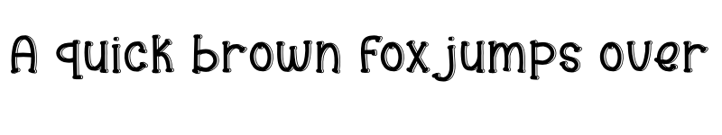 Preview of Chicks Regular font