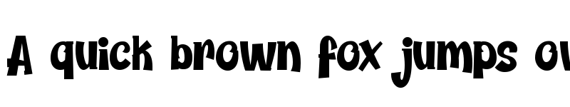 Preview of Chickybom Regular font