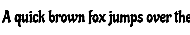 Preview of Chicle Regular font