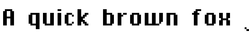 Preview of Chicpix Regular font