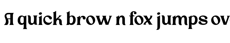 Preview of Chiffone Regular font