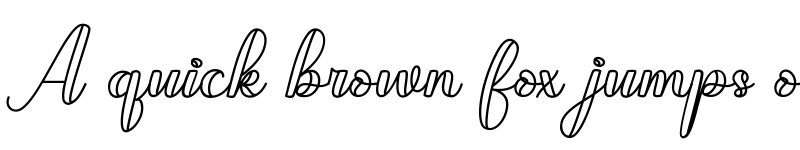 Preview of Chiken Regular font