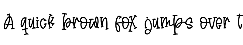 Preview of Child Dream Regular font