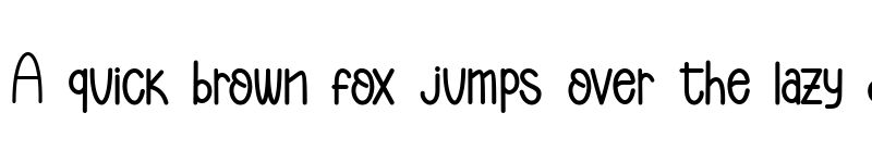 Preview of Childhood Friends Regular font