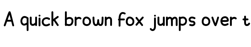 Preview of ChildrenSans Regular font