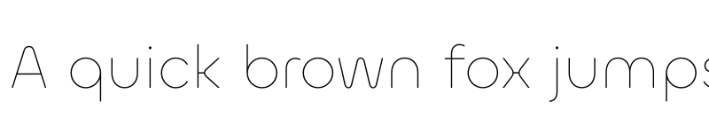 Preview of Chillax Extralight font