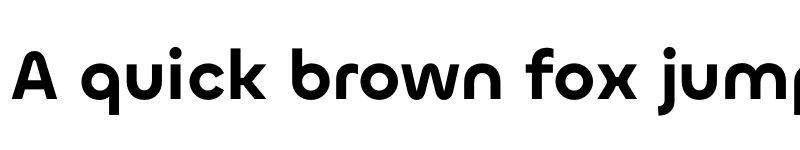 Preview of Chillax Semibold font