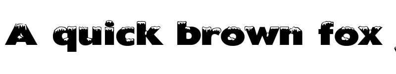 Preview of Chilled Regular font