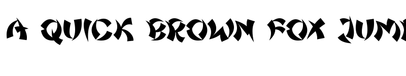 Preview of Chinatown Champs Regular font