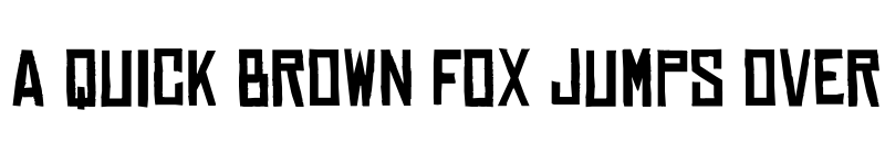 Preview of Chinese Rocks Regular font