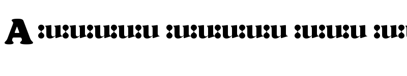 Preview of Chinook Freebie ExtraBold font