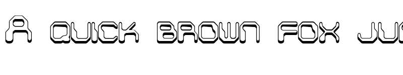 Preview of Chintzy CPU Shadow (BRK) Regular font