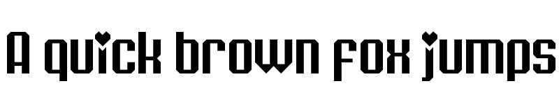 Preview of Chiptune Valentine Regular font