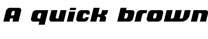 Preview of Chiq Reduced Black Italic font