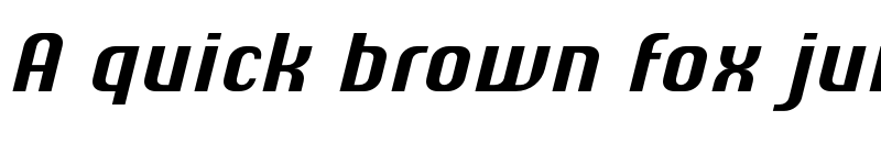 Preview of Chiq Reduced Bold Italic font