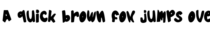 Preview of Chizcake Regular font