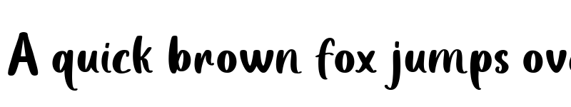 Preview of Choco Chips Regular font