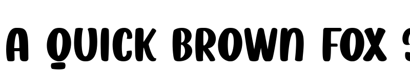 Preview of Choco Crunch Regular font