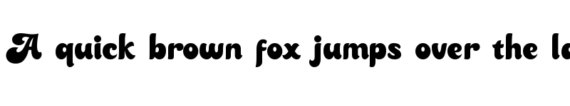 Preview of Chocoladine Demo font