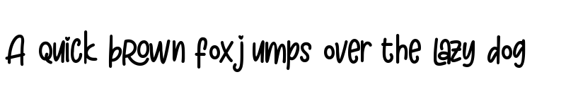 Preview of Chocolate Crispy Regular font
