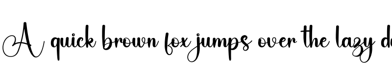 Preview of Chocolate Regular font