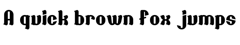 Preview of Chocolate__G Regular font