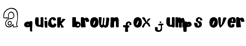 Preview of Chocolate_Muffin Regular font