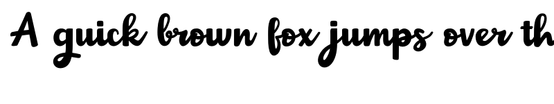 Preview of Choko Milky Demo Demo font