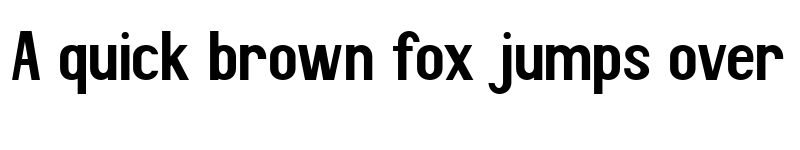 Preview of Choleric Regular font