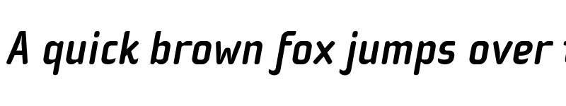 Preview of Cholla Sans OT Bold Italic font