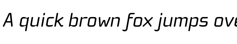 Preview of Cholla Wide OT Regular Italic font
