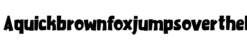 Preview of Chomiqy free version Regular font