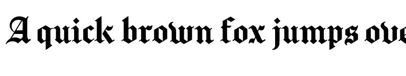Preview of Chomsky Regular font